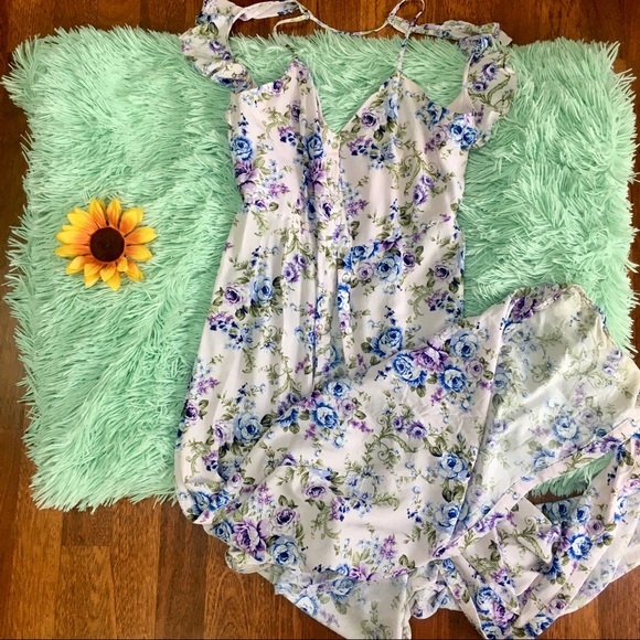Forever 21 Dresses & Skirts - Forever 21 floral pastel formal maxi